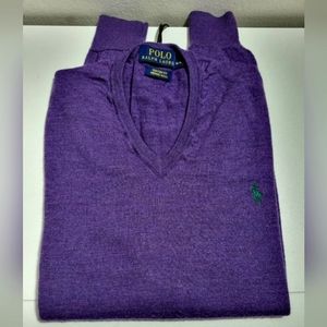 POLO RALPH LAUREN v-neck sweater